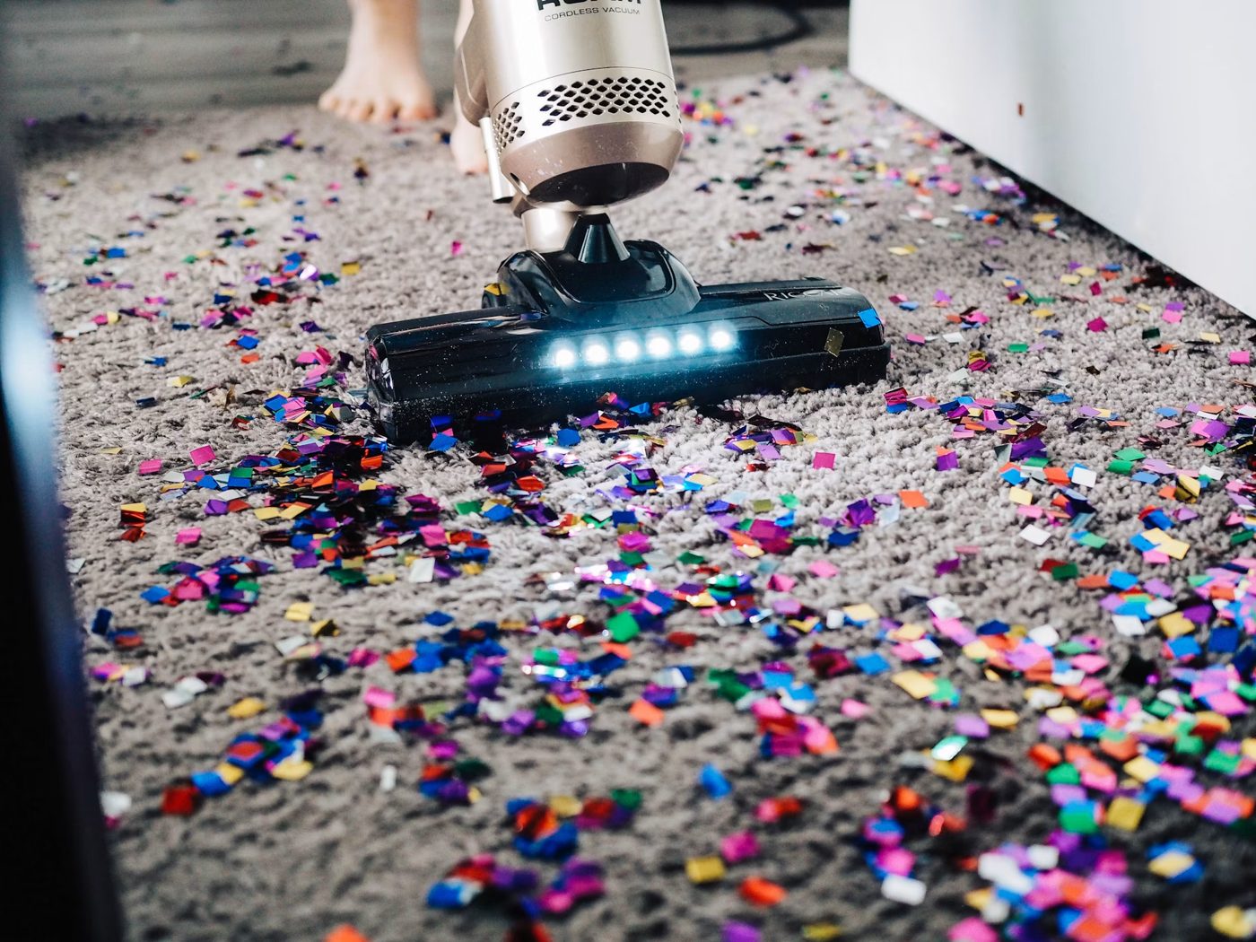 House cleaning after a family celebration — Wise Service CT handles everyday messes across Fairfield County CT